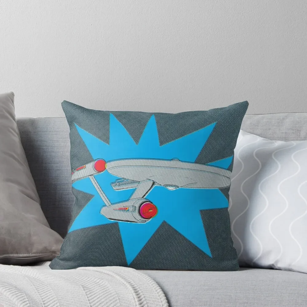 

NCC 1701. Throw Pillow ornamental pillows Couch Cushions Sofa Cushions