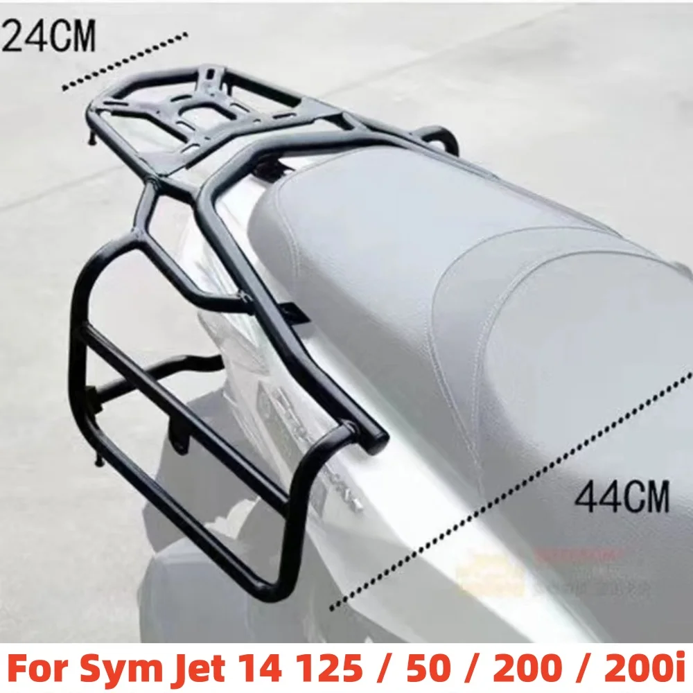 

Новый мотоцикл подходит для Sym Jet 14, задний багажник, грузовая стойка, седельная сумка, кронштейн для Sym Jet 14 125/50/200/200i