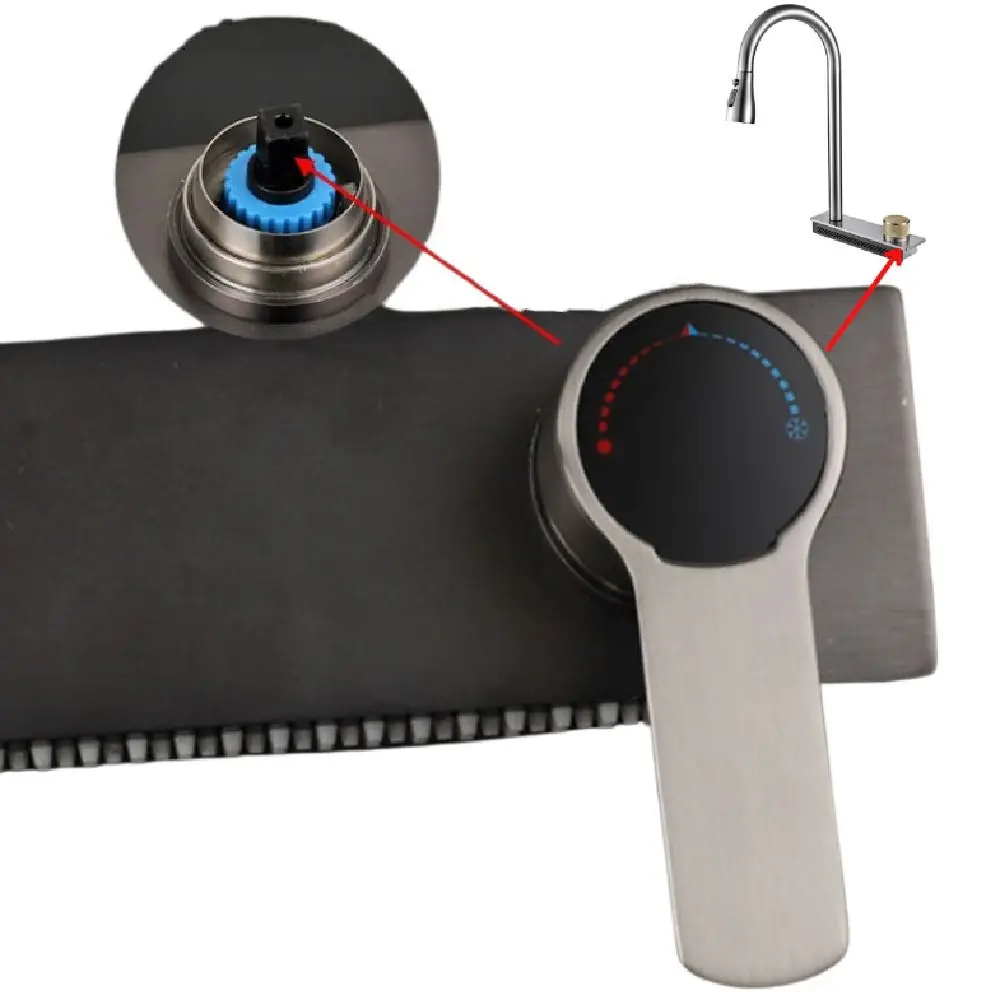 

Размер 35 мм, сердечник крана, водосберегающий герметичный сменный клапан, горячая/холодная вода, картридж для крана с двойным выходом, кухонные краны