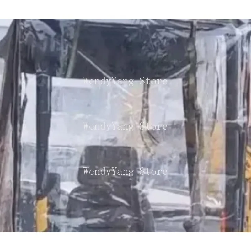 

Suitable for Small Excavator Canopy, Canopy, Rain Curtain, Front Windshield Insulation Curtain