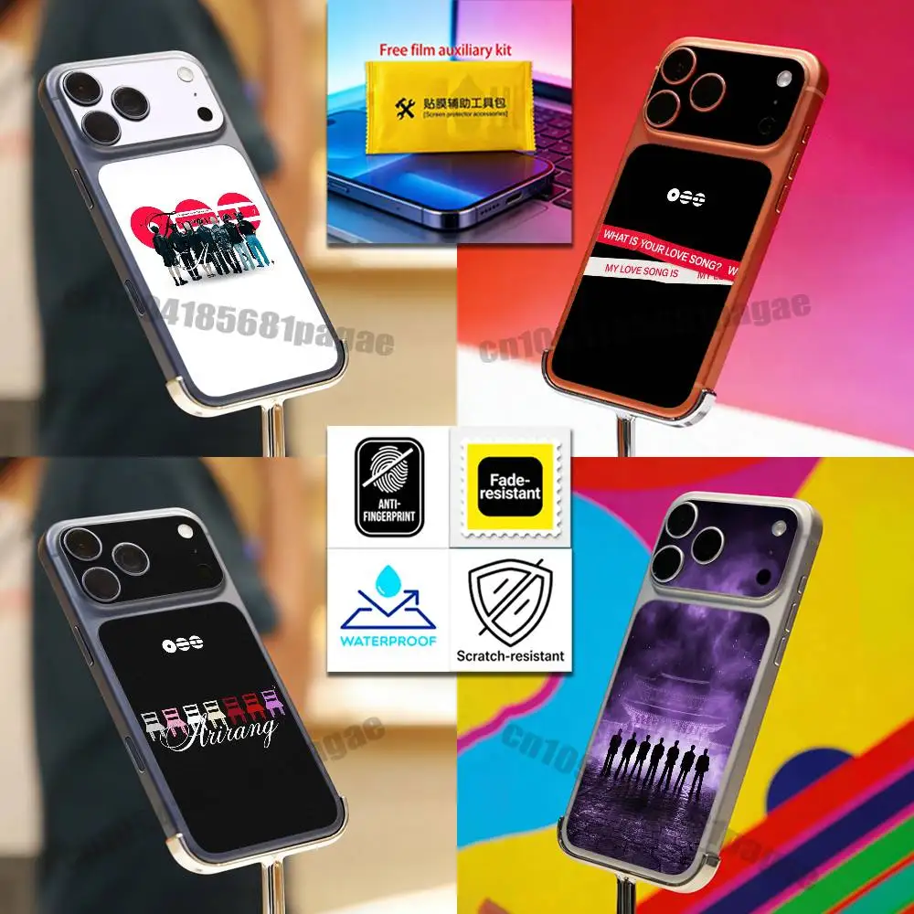 

For A-ARIRANG S-SWIM iPhone 17 PRO MAX 17PROMAX PROMAX Back Protective Film Cover Protector Sticker Waterproof