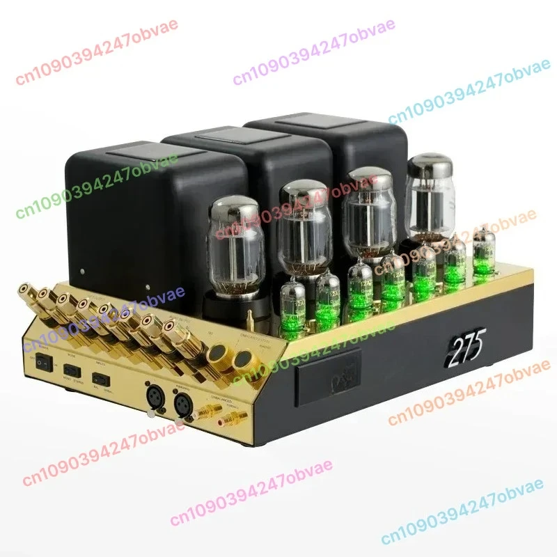 

Clone Mcintosh MC275 Upgrade KT88*4 Tube Power Amplifier HiFi Push-pull Class AB 75W*2 Mono Mode Bridge Connection 150W