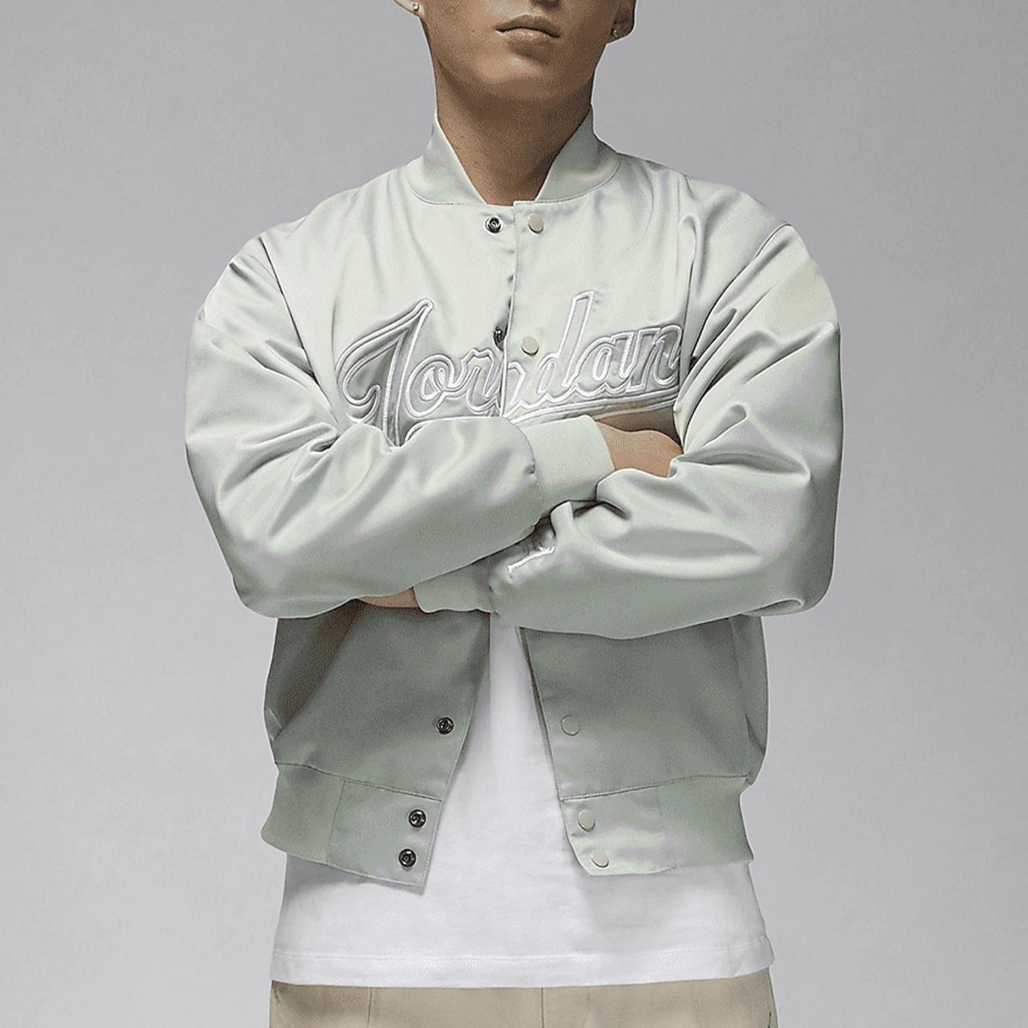 

Оригинальная мужская куртка Nike Jordan Flight MVP в стиле бейсбола FN4660-005