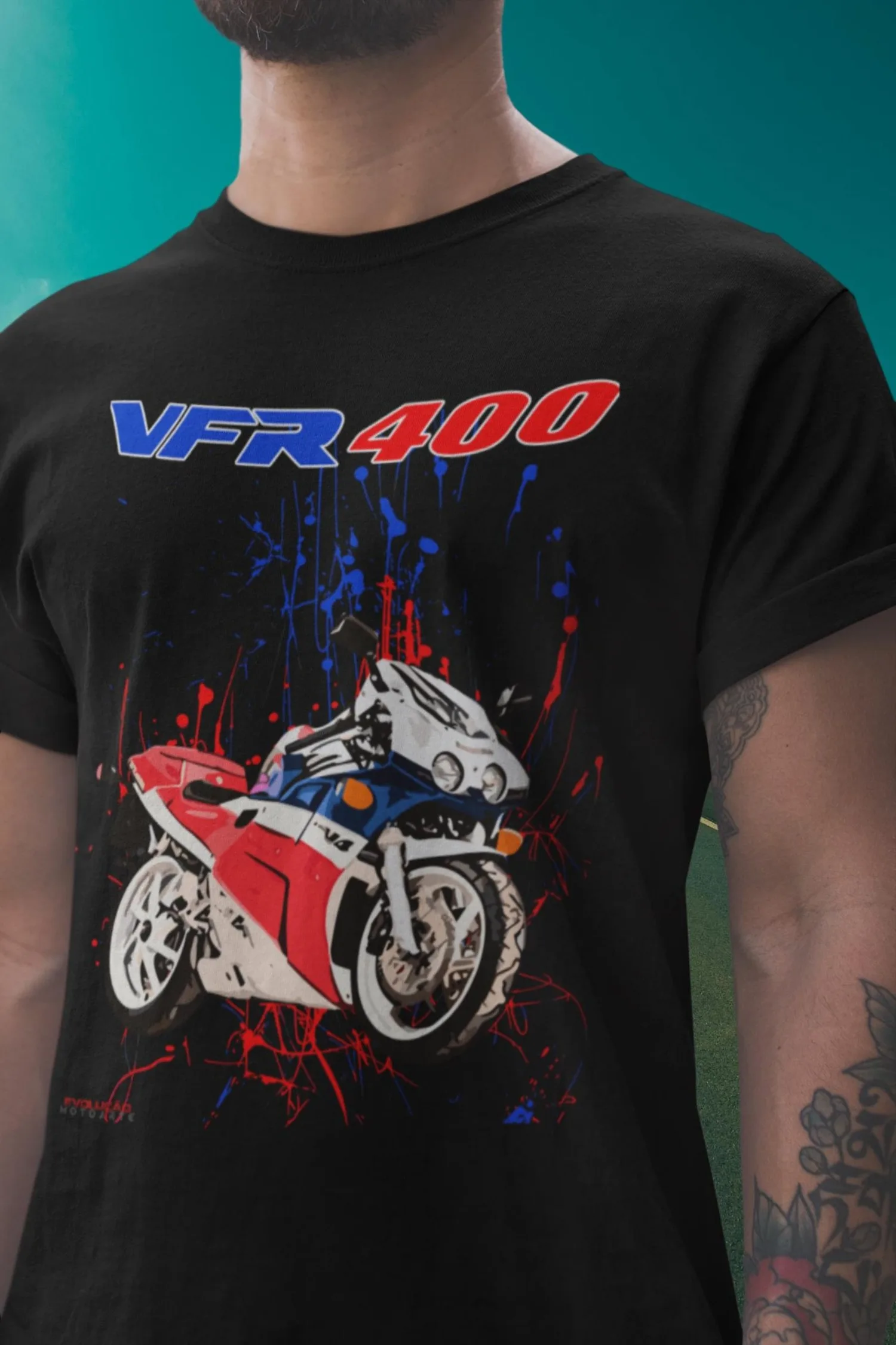 191@EY H.onda VFR400R NC30 Футболка Классический спортивный велосипед V4 Baby RC30 JDM Icon Rider Футболка Мини Супербайк Графический топ для H.onda V4 En 191@EY H.onda VFR400R NC30 Футболка Классический спортивный велосипед V4 Baby RC30 JDM Icon Rider Футболка Мини Супербайк Графический топ для H.onda V4 En