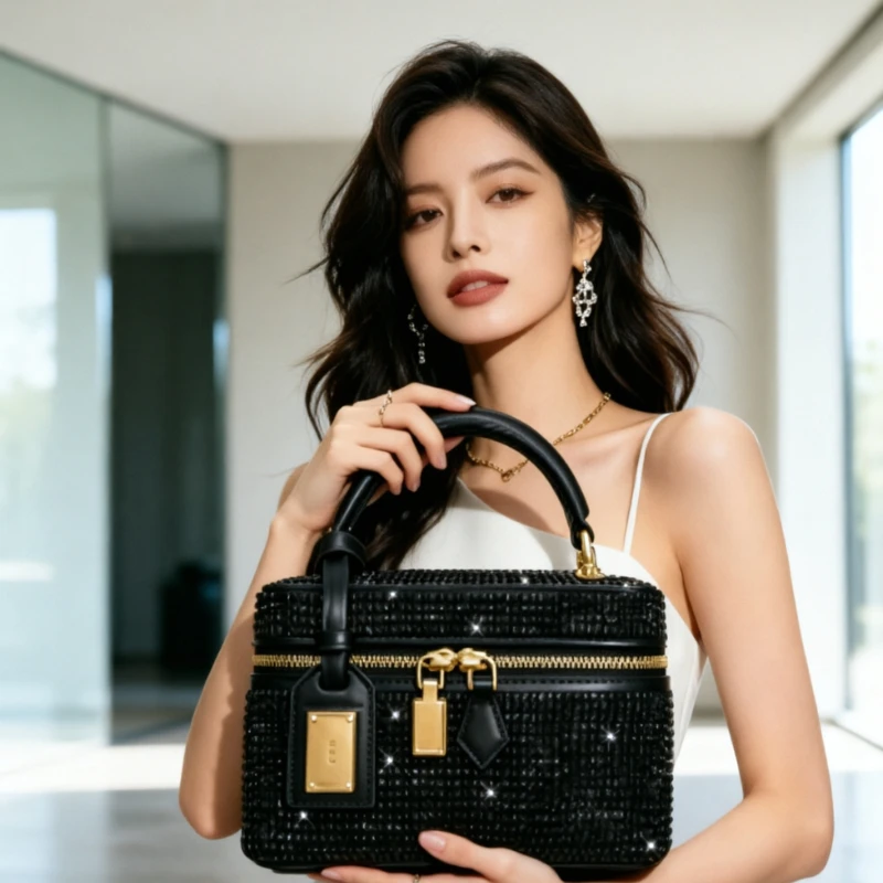 Stylish Ladies Crossbody Bag In Durable Leather, Famous Designer Shoulder Bag For Women With Elegant Charm