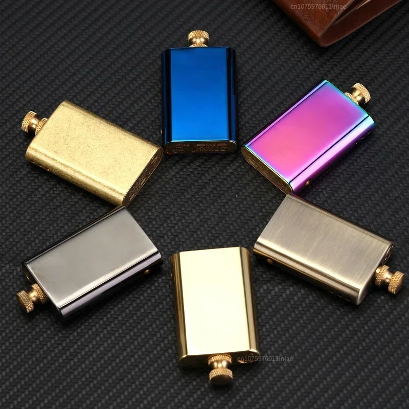 Zorro Original Pure Copper Match Retro Kerosene Oil Cigarettes Lighter Pull Ignition Fire Men\'s Smoking Tool Gift for Man