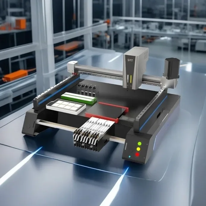 

V5 PRO Small Desktop SMT Machine OPENPNP Fully Automatic Dual Vision R&D PCB Sampling