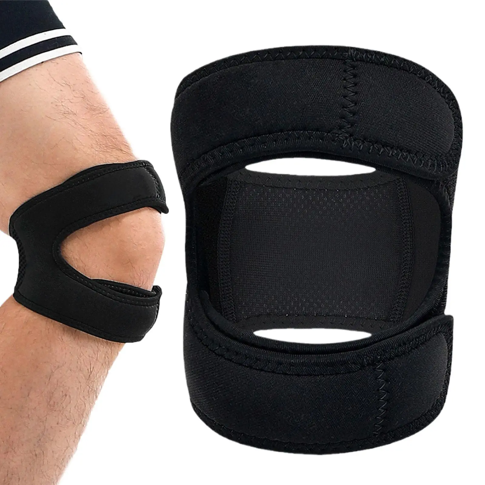 Working Out Knee Support Heavy Duty Gym Knee Compression Pads Protective Running Stabilizer Injury Recovery Accessories For