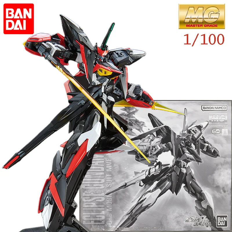 

In Stock BANDAI PB Limited MG 1/100 MVF-X08R02 Eclipse Gundam REACTOR Anime Action Figures Assembled Model Collection Toy