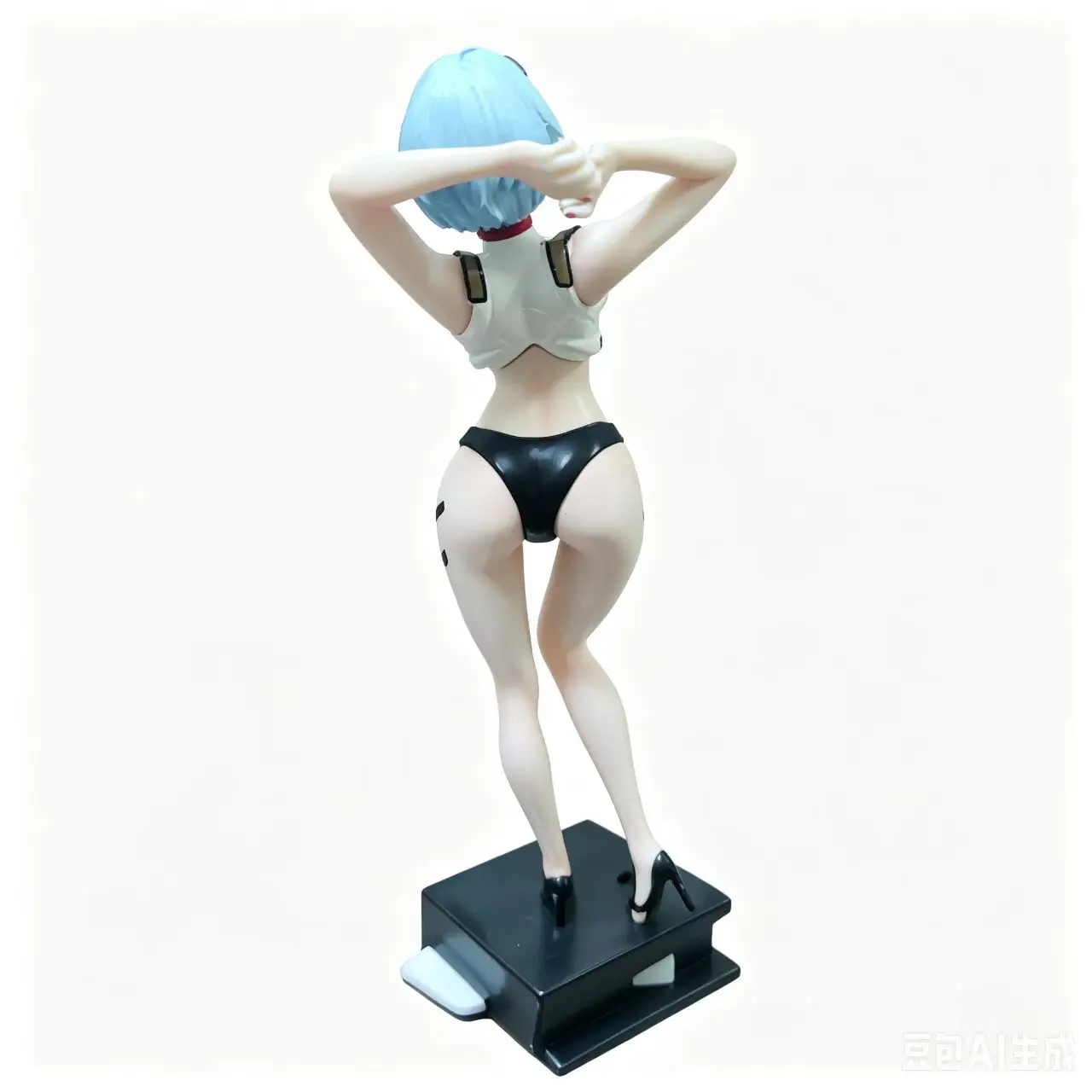 22CM Rei Ayanami Gk Figure Evangelion Anime Peripheral Beautiful Anime Girl Desktop Ornament Decoration Collectible Gift - view 6
