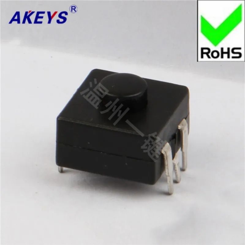 10 PCS 1212-215A Flashlight Switch Wenzhou One-click button self-locking switch