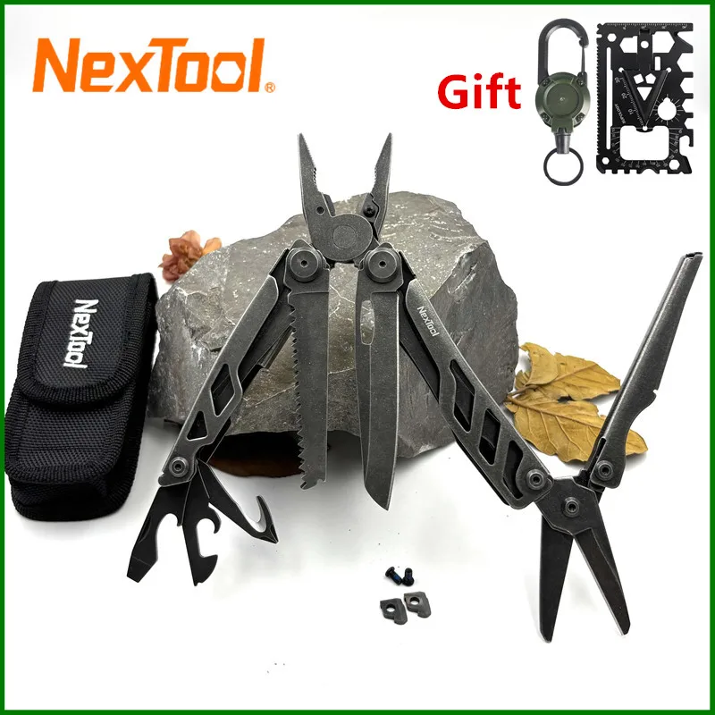 

NexTool Флагманский Pro Многофункциональный инструмент 16 в 1, складные плоскогубцы, карманный нож, EDC, многофункциональные инструменты, тактический многофункциональный инструмент, открытый кемпинг