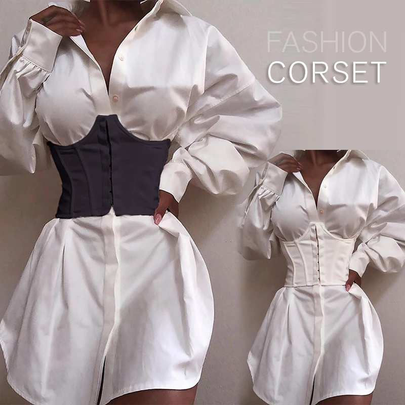 Women Ultra Super Wide Belt Elastic Corsets Bustiers Ladies Clothing Accesoories Sexy Corset Underbust Wide Waist Belt