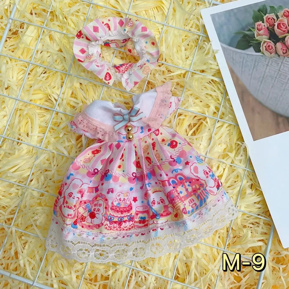 Lolita Style 30cm Doll Clothes Headwear Gauze Skirt Doll Clothes Princess Dress Sweet 30cm 1/6 BJD Dolls Clothes 1/6 Doll