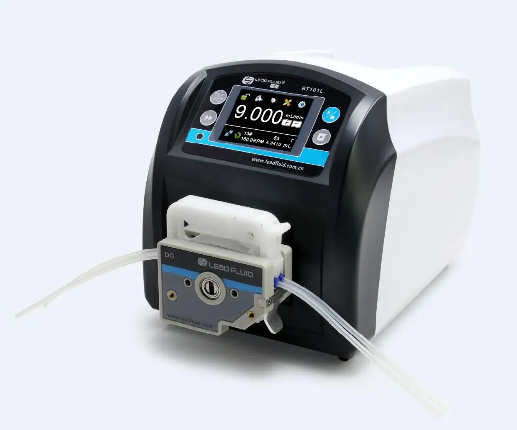 Mini laboratory Peristaltic Tubing Pump Touch Screen Flow Type Peristaltic Pump BT101L