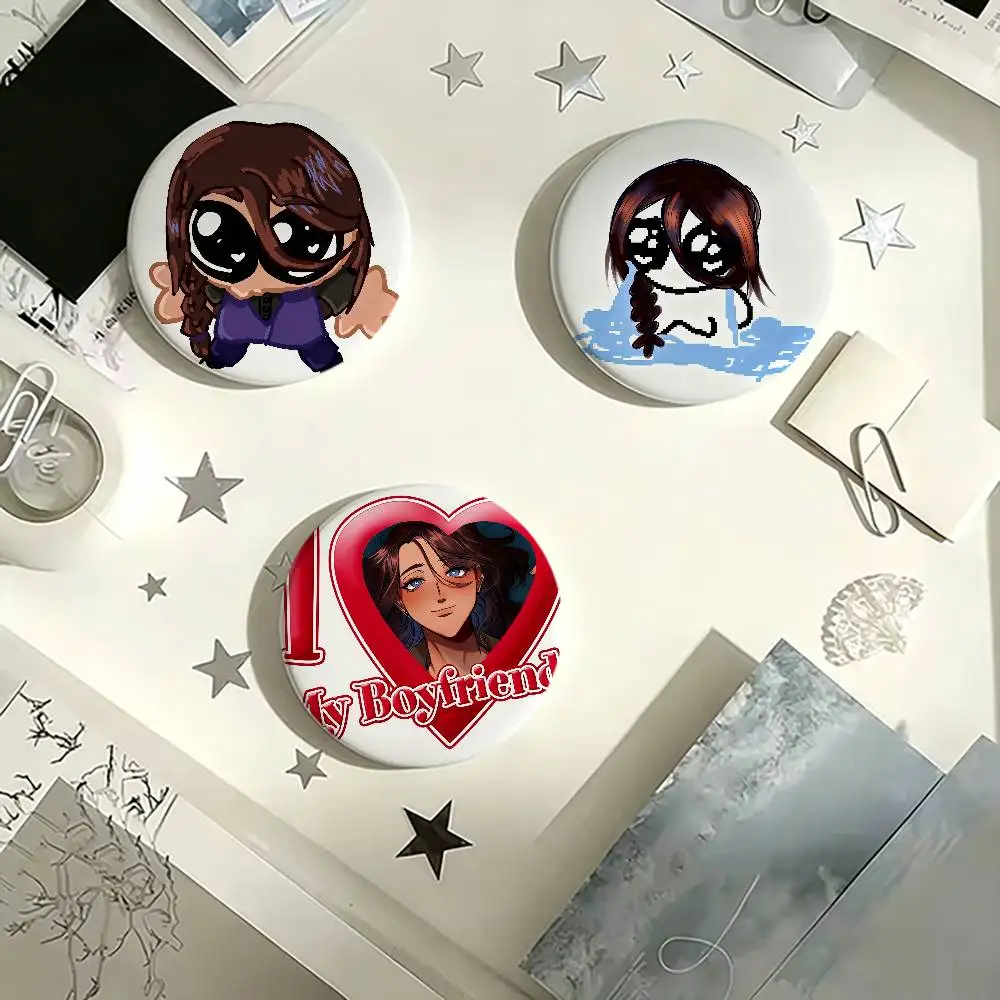 

c-crowe the kid at the back-k Button Pins Backpack Clothing Decor Brooch Badge Jewelry Gifts for Kids