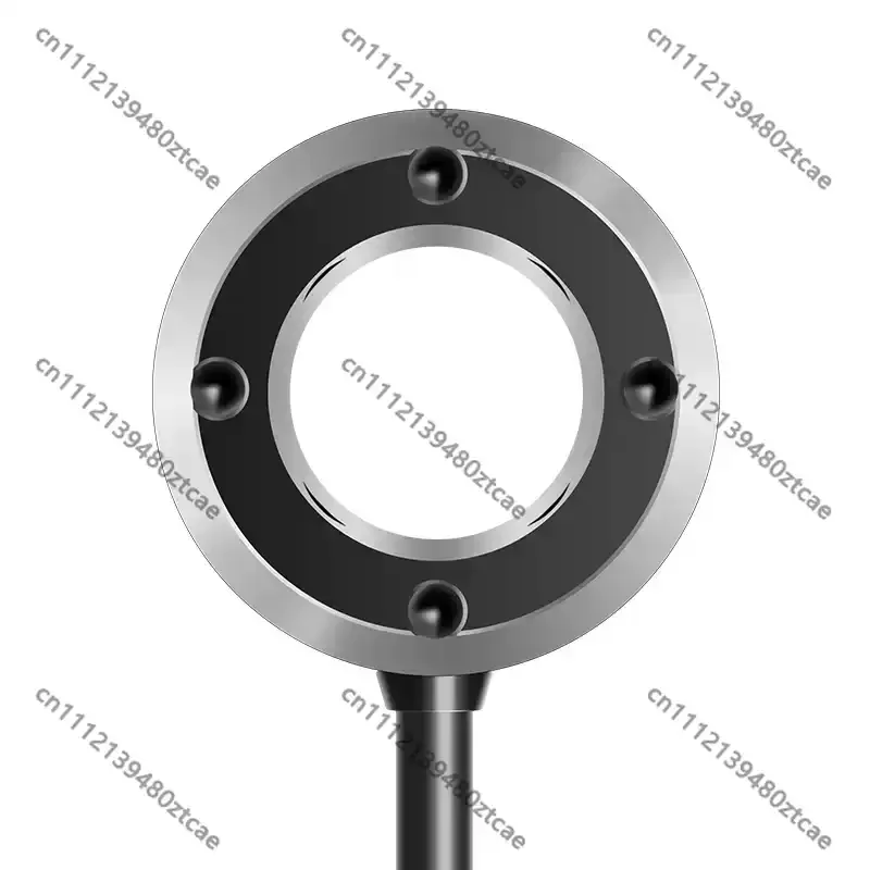 Compact Microscope Ring Light Source Single‑Tube Fill Light For Industrial Lens Brightness Adjustable Microscope Illumination