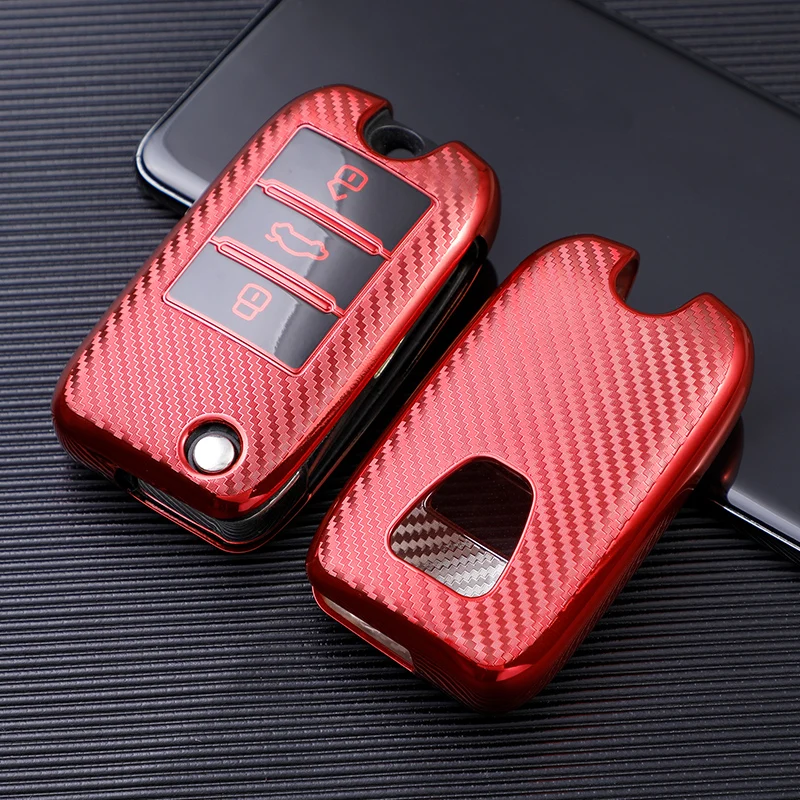 TPU Car Key Case Cover For Roewe RX5 MG3 MG5 MG6 MG7 MG ZS GT GS 350 360 750 W5 Accessories Car-Styling Keychain