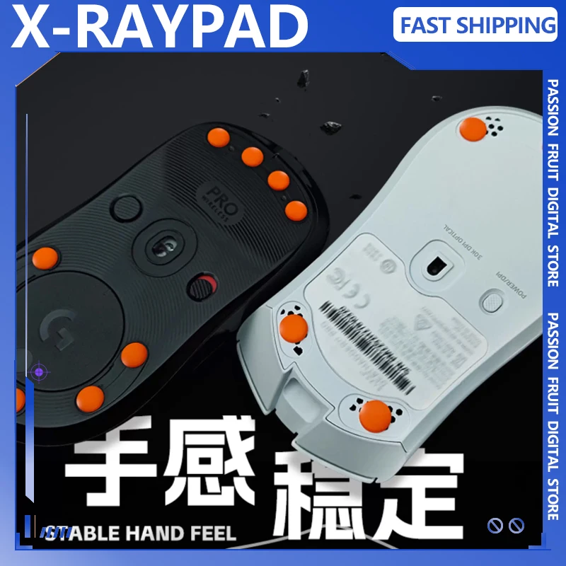 

X-Raypad Universal Dot Foot Pad Super Wear-resistant E-sports Glass Pad Mouse Foot patch Accessories Custom Gamer Accessories