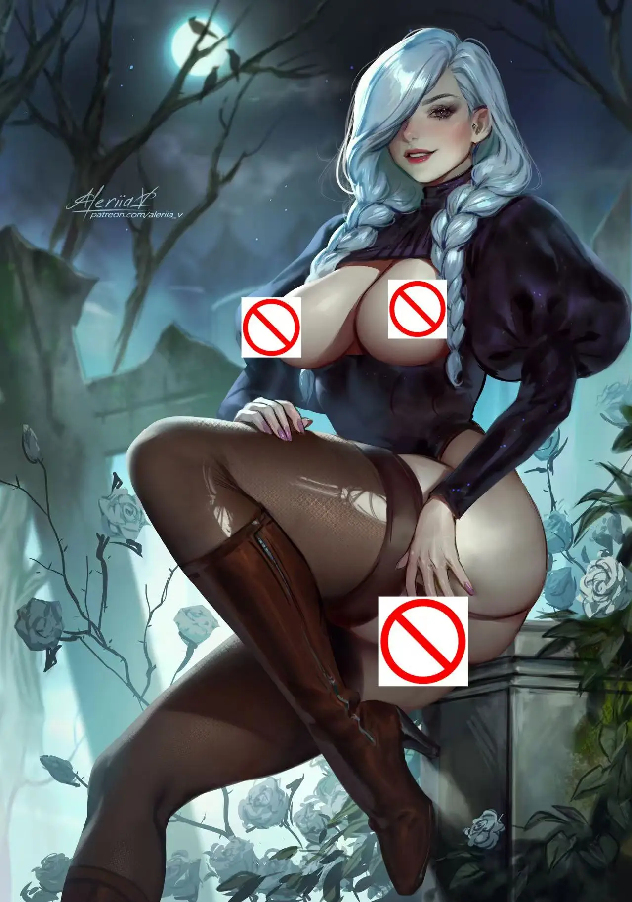Mei Mei Peitos: Uma Análise Detalhada de um Poster de Anime com Estilo NSFW para Decoração de Interiores