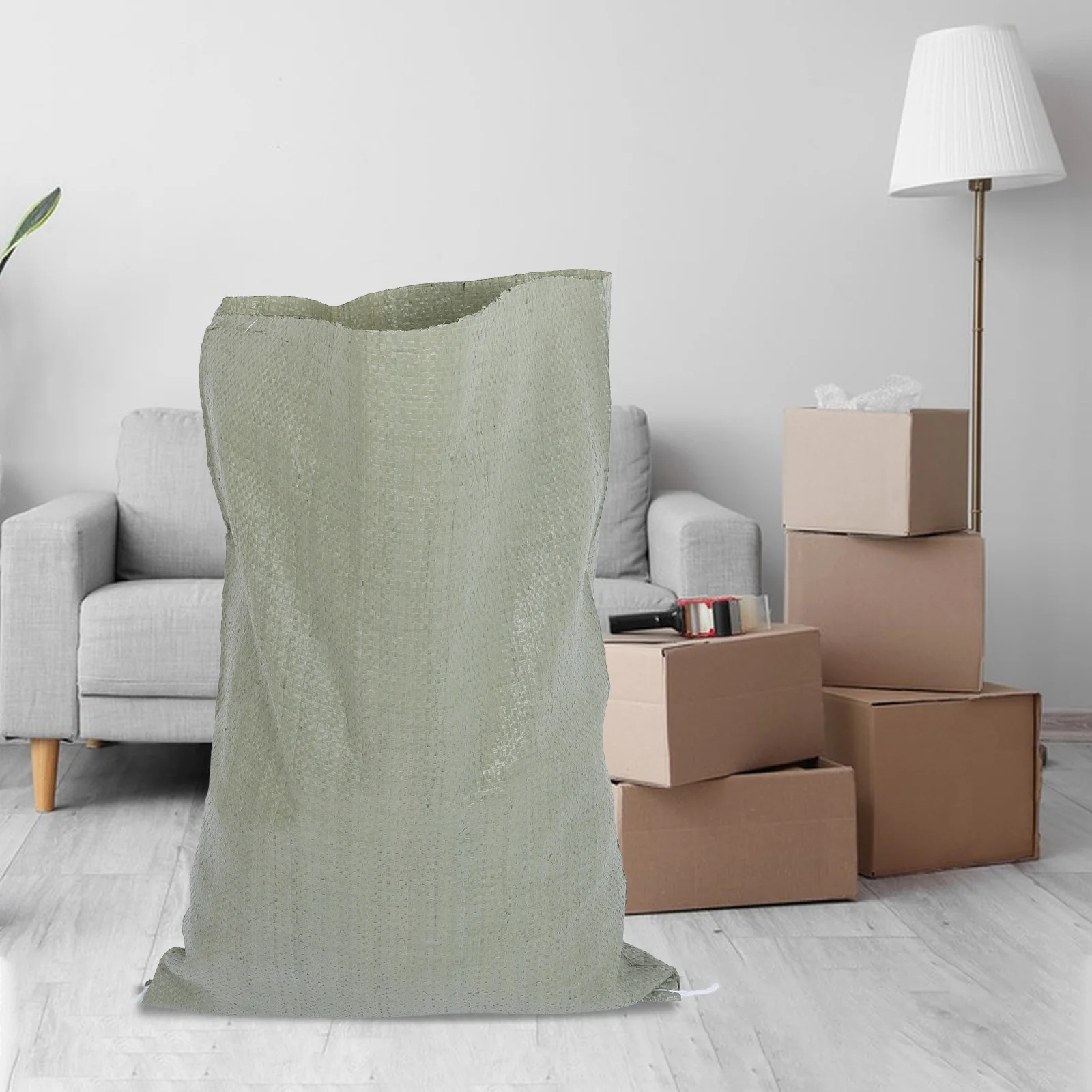 

50Pcs Extra Large Thickened Bags Heavy Duty Waterproof Moving Laundry Storage Travel Packing Sand Bags for Flooding