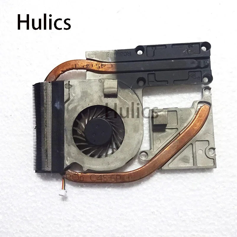 Hulics Used For Dell Inspiron 7520 5520 Genuine Cooling Fan W/ Heatsink CN-0NPPGP 0NPPGP NPPGP DFS501105FQ0T