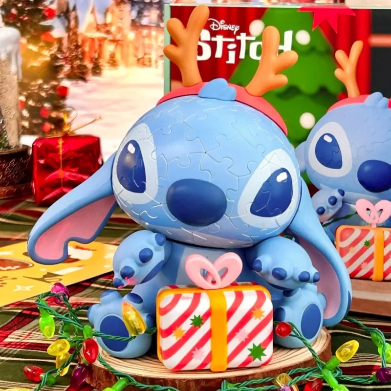 

Disney 3d-Jp Lilo & Stitch 3d Puzzle Toys Anime Stitch Figurines Angel 3d Puzzle Night Light Girls Stitch Night Lamp Gift Toy