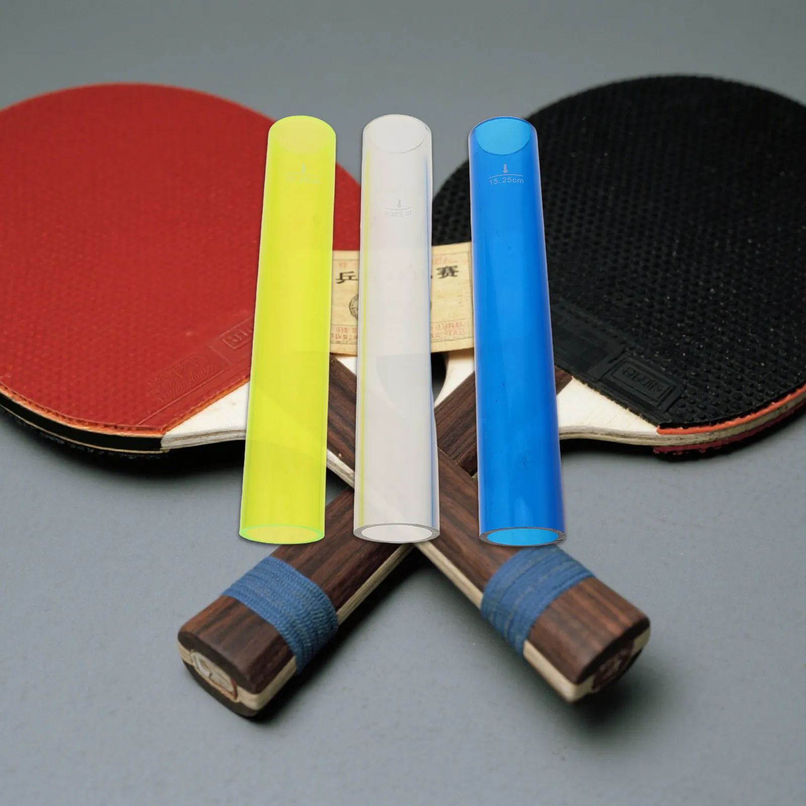 

3Pcs Ping Pong Racket Glue Roller Stick Table Tennis Paddle Rubber Application Tool for Quick Even Glue Spreading and Blade
