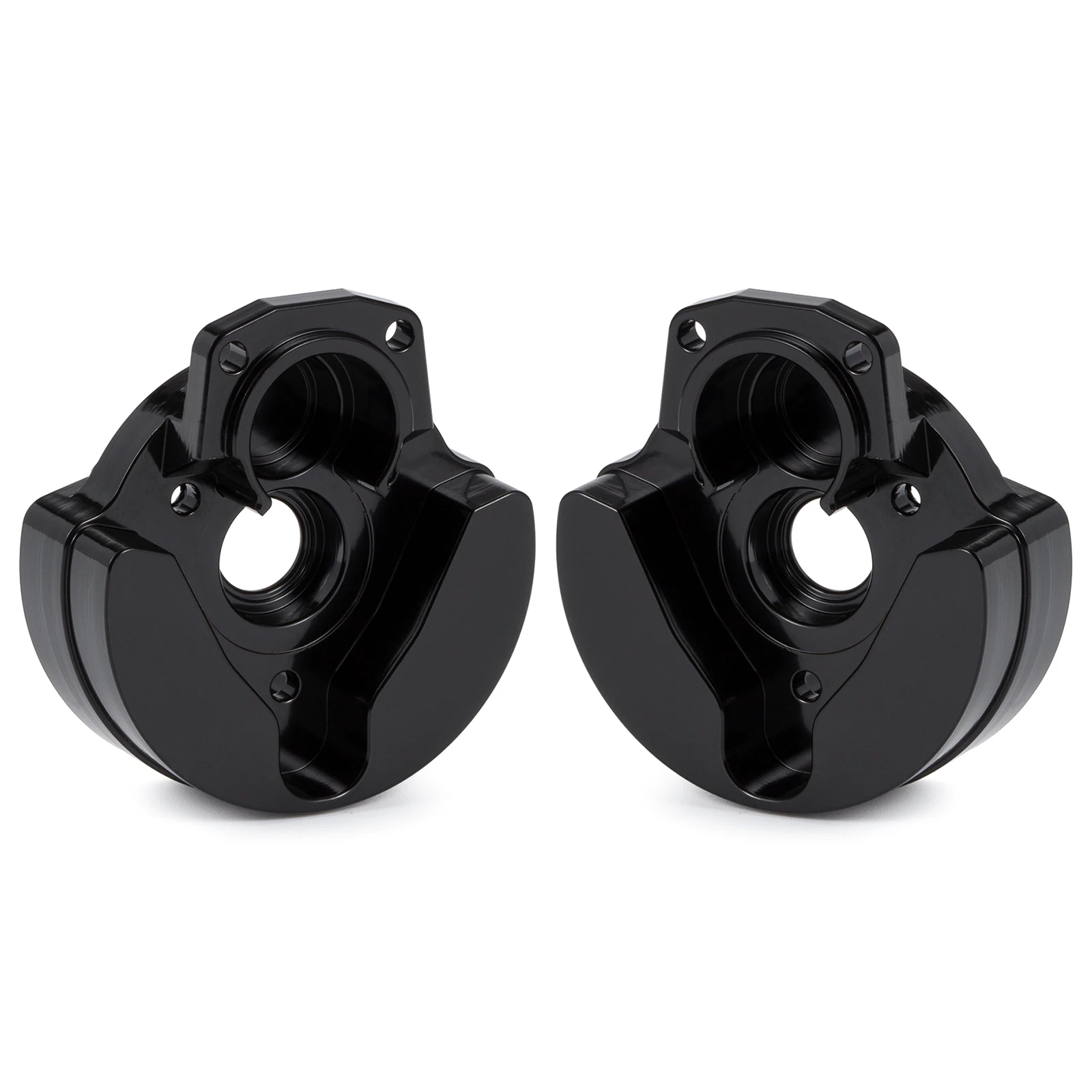 Cubierta de Portal frontal de compensación baja de peso de nudillo de Portal F10 de latón de 206g para chasis Vanquish VRD LCG VS4-10 Phoenix Rock Crawler