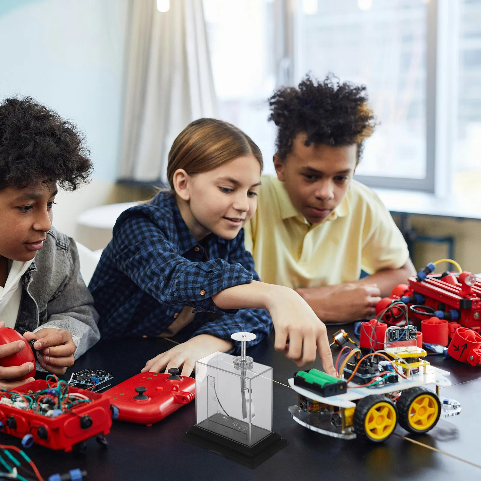 2 stks Folie Wetenschapsexperiment Tool Voor Statische Elektriciteit Leren Natuurkunde Onderwijs Apparatuur Klaslokaal Onderwijs