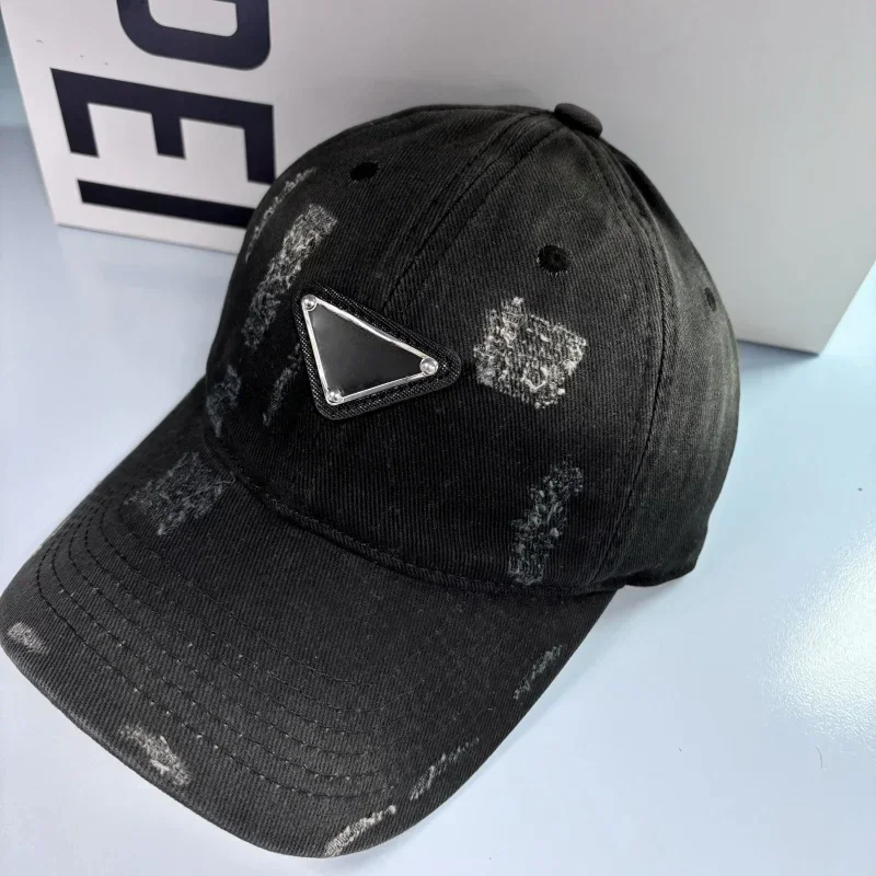 ยี่ห้อที่กําหนดเองคาวบอยเบสบอลหมวก Unisex หรูหราปรับหมวกลําลองกลางแจ้งตกปลา Sun หมวกขายตรง