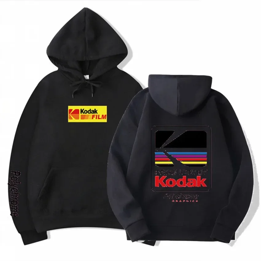 2024 Polychrome Kodak Hoodie Sweatshirt Print pullover hoodie for men and women sweatshirt  hoodies  promo  streetwear