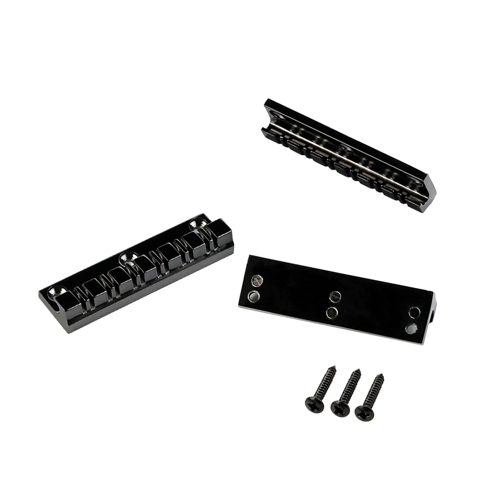 

Electric Guitar Heavy Duty Saddle Bridge Metal Accessory Instrument Part for Guitar Repair and Maintenance