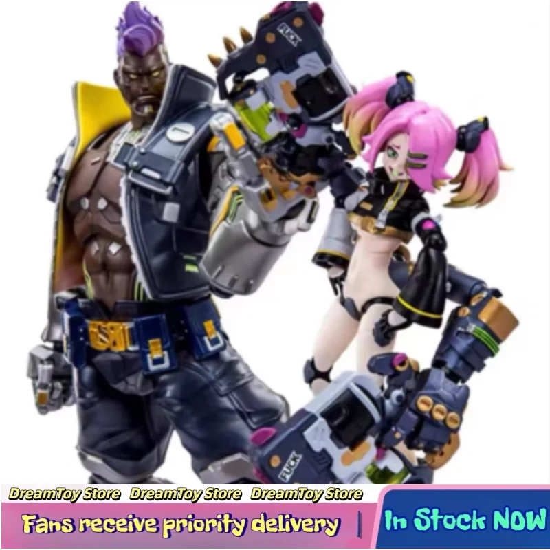 【In Stock】Original STARARC-TOYS Cyber ​​Limit 1/12 Action Figure Bone/Quisy Rick Doll Animation Model Toy Collection Gift