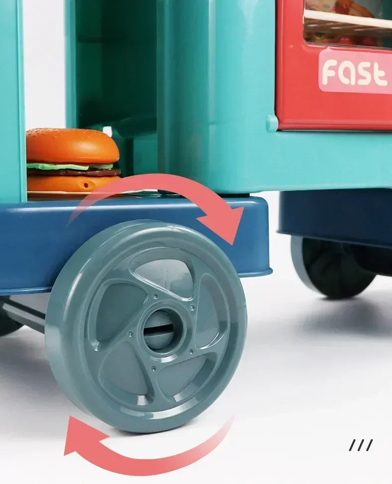 90 cm große Größe Simulieren Ofen Utensilien Set Küchenartikel Spielhaus Interaktives Spielzeug Kinder Geburtstagsgeschenk