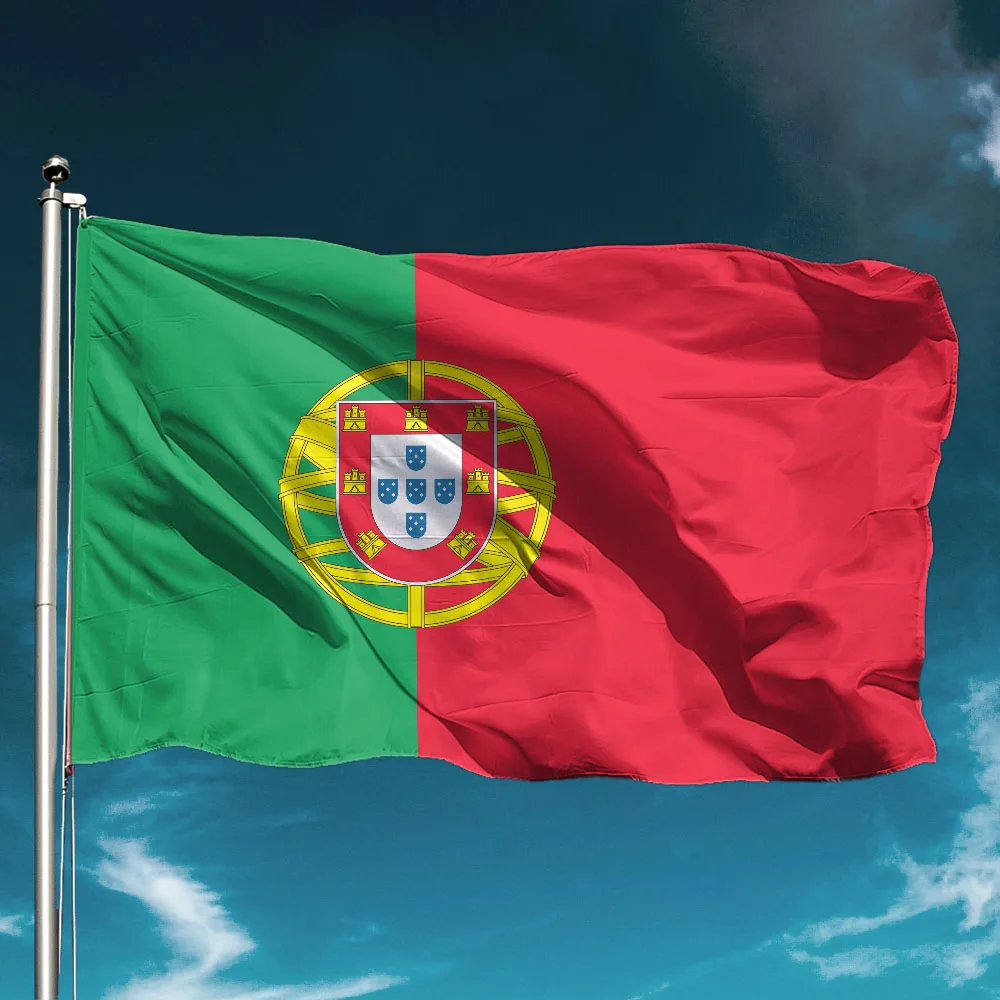 Portugal Flag Waterproof National Hold Banner Flying Outdoors Decor Garden Decoration Wall Backdrop State Cheer Support Glad