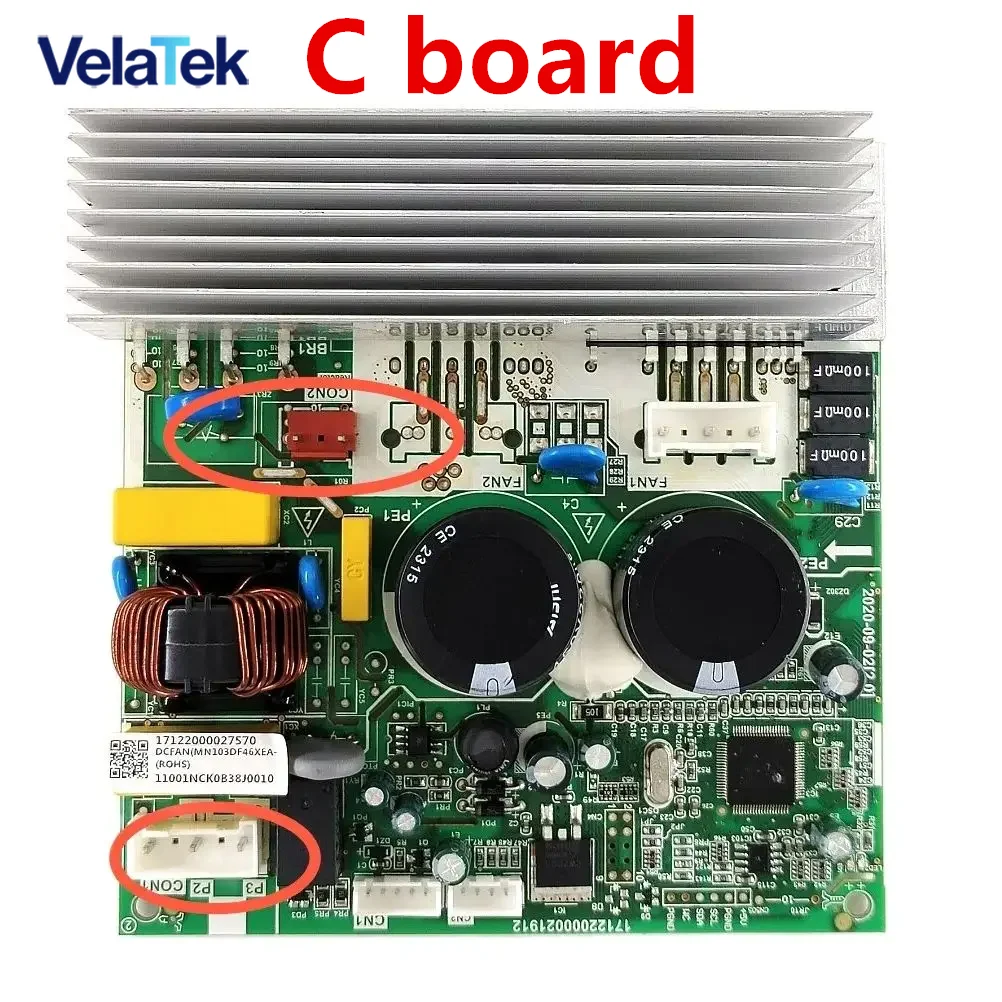 

Печатная плата компьютера для кондиционера DCFanT2 DCFanT2 (MN103DF46XEA-PS219C4).JD.TY.MMK.MP1 часть