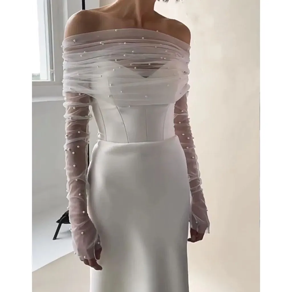 elegant-tulle-wraps-pearls-beaded-women-wedding-accessories-bridal-veil-headwear-soft-net-cover-up-for-brides