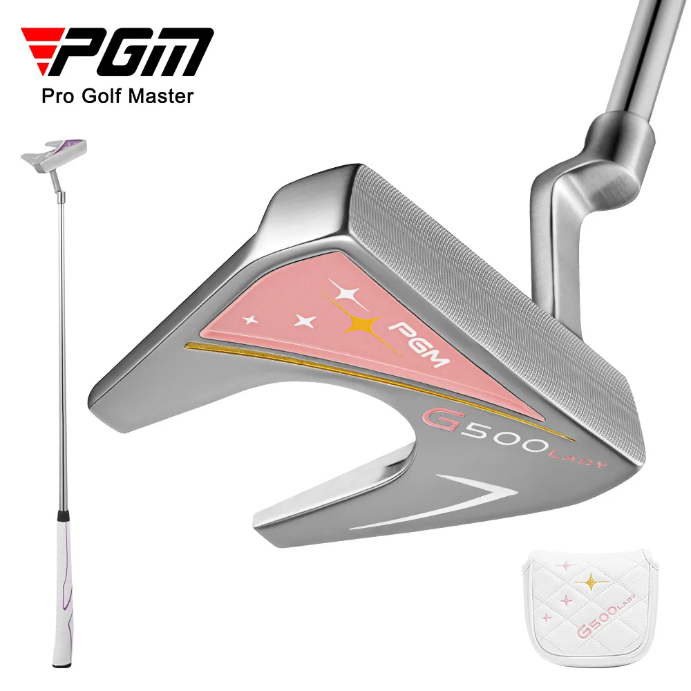 pgm-g500-ladies-single-golf-putter-stable-low-cg-stainless-steel-head-with-alignment-line-training-club-wholesale-supply