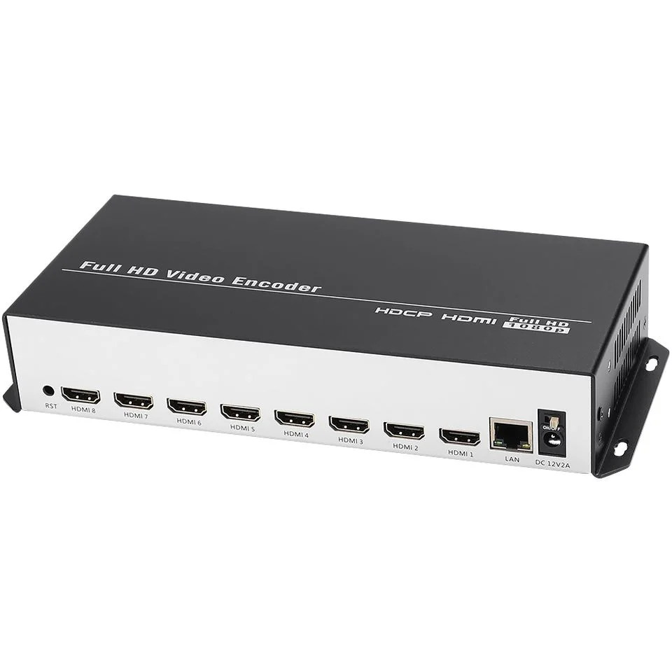 2026 Unisheen 8 in 1 H.264 HDMI to IP Video Encoder  8 Channels Live Streaming Encoder HD Encoders H264
