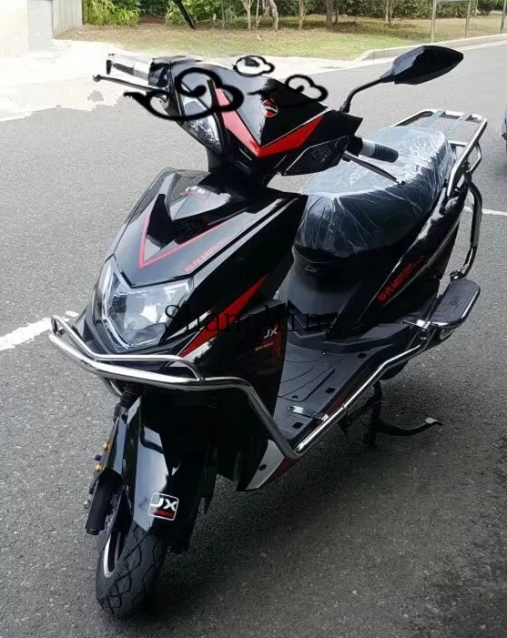 กันชนรถยนต์ไฟฟ้า ZYH พร้อมคันเหยียบรถจักรยานยนต์ไฟฟ้าชั้นวางขนาดใหญ่โครงท้ายบาร์ตัวหนา