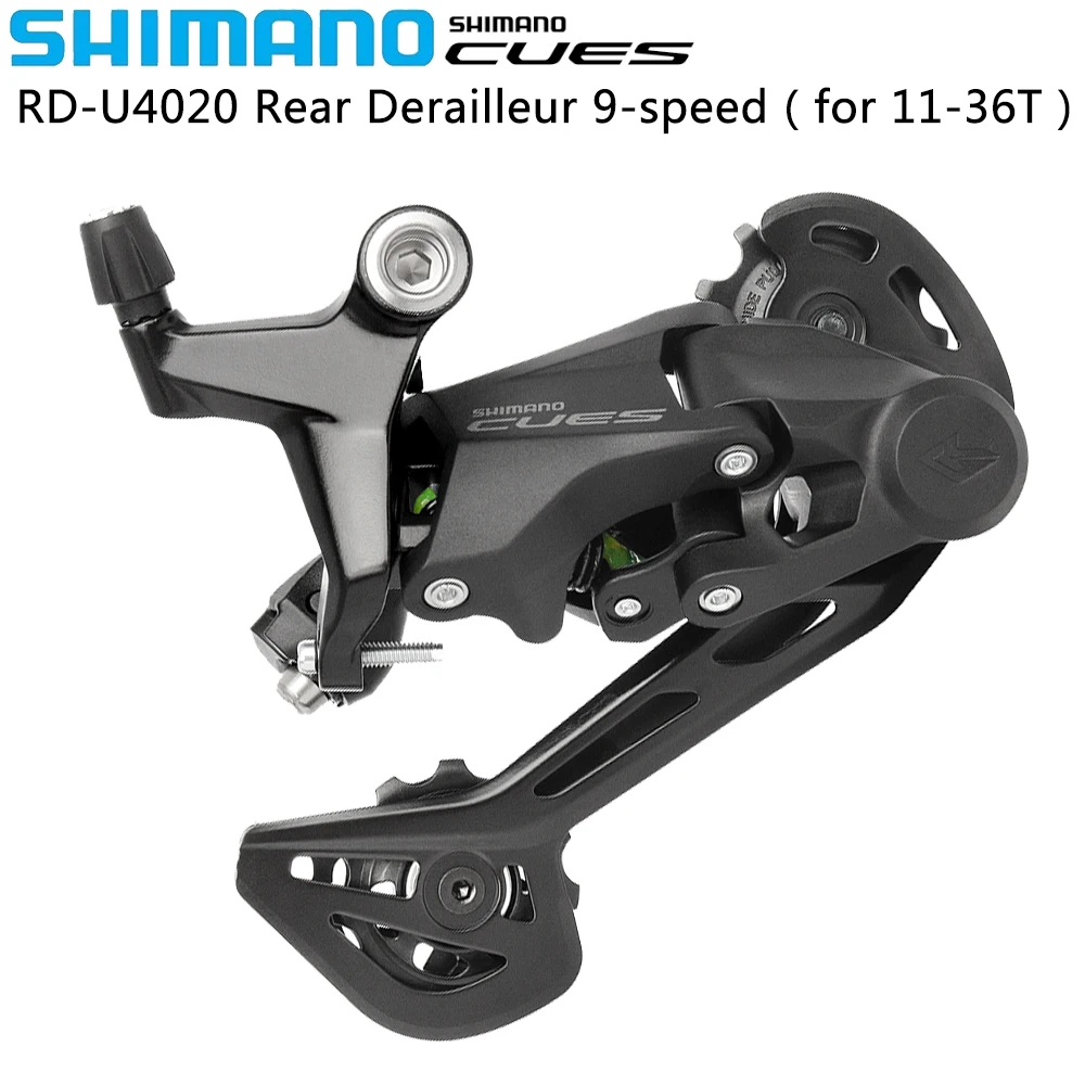 SHIMANO CUES U4020 9 Speed Rear Derailleur SL-U4000-9R Right Shifter Lever RD-U4020 Rear Derailleur for 11-36T Bicycle Parts