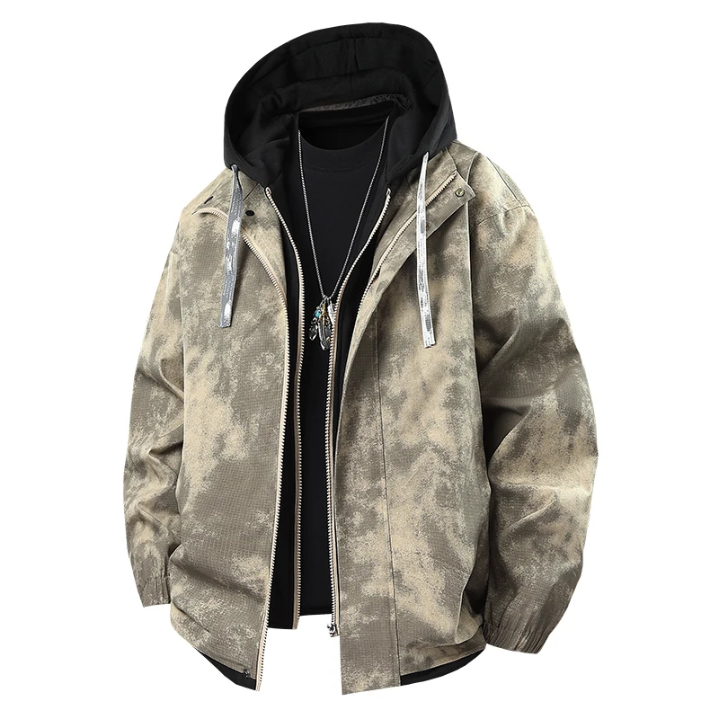 

Autumn and Winter Fashionable Handsome Youth Fashion Warm Windproof Jacket Outdoor High Quality Printed Camouflage Warm Jacket