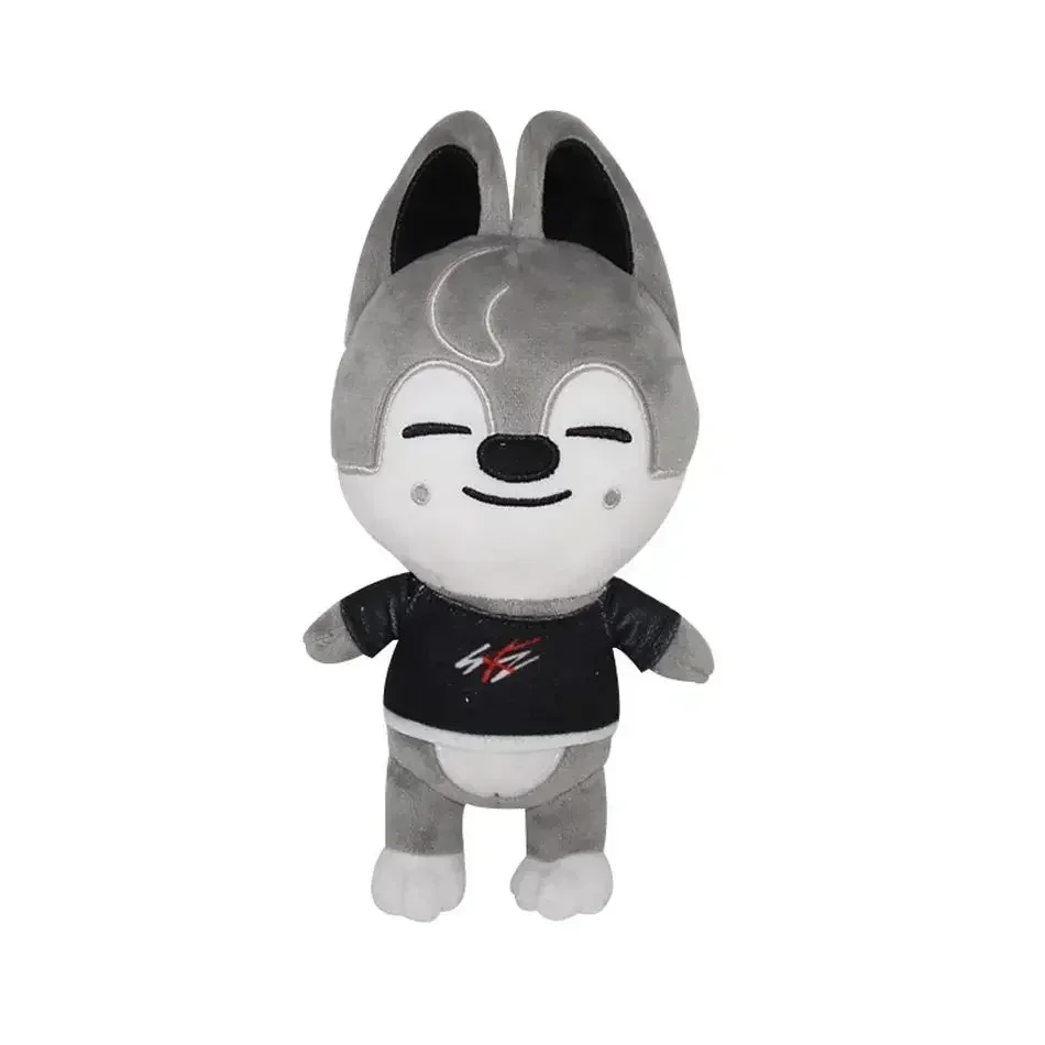 SKZOO Plush Toys Stray Kids Plush Wolf Chan Cartoon Stuffed Animal Plushies Doll Kawaii Companion for Kids Adults Fans Gift