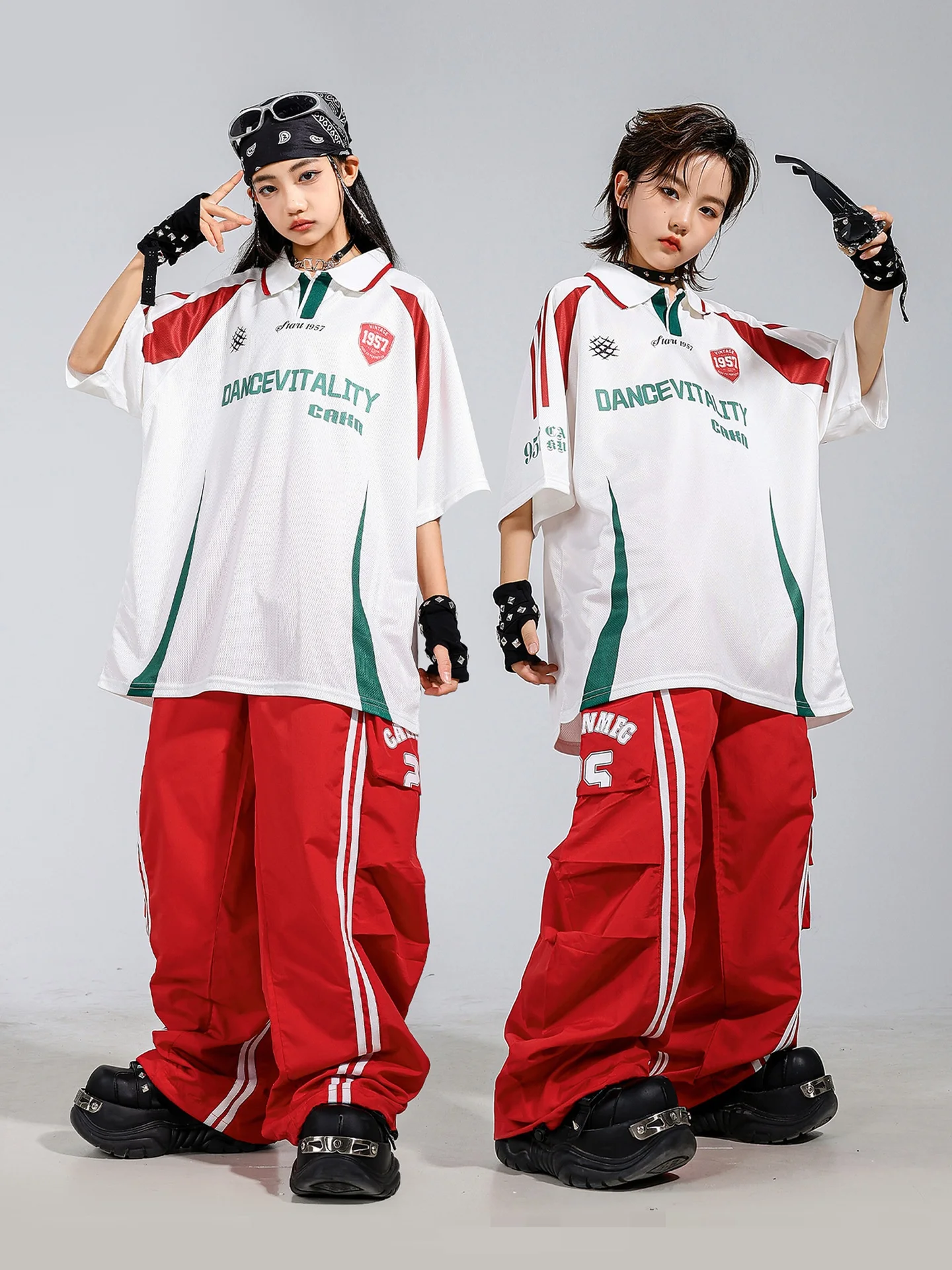 Conjunto de Ropa de Baile Hip  - Street Fashion Outfit Girl reseña y precio