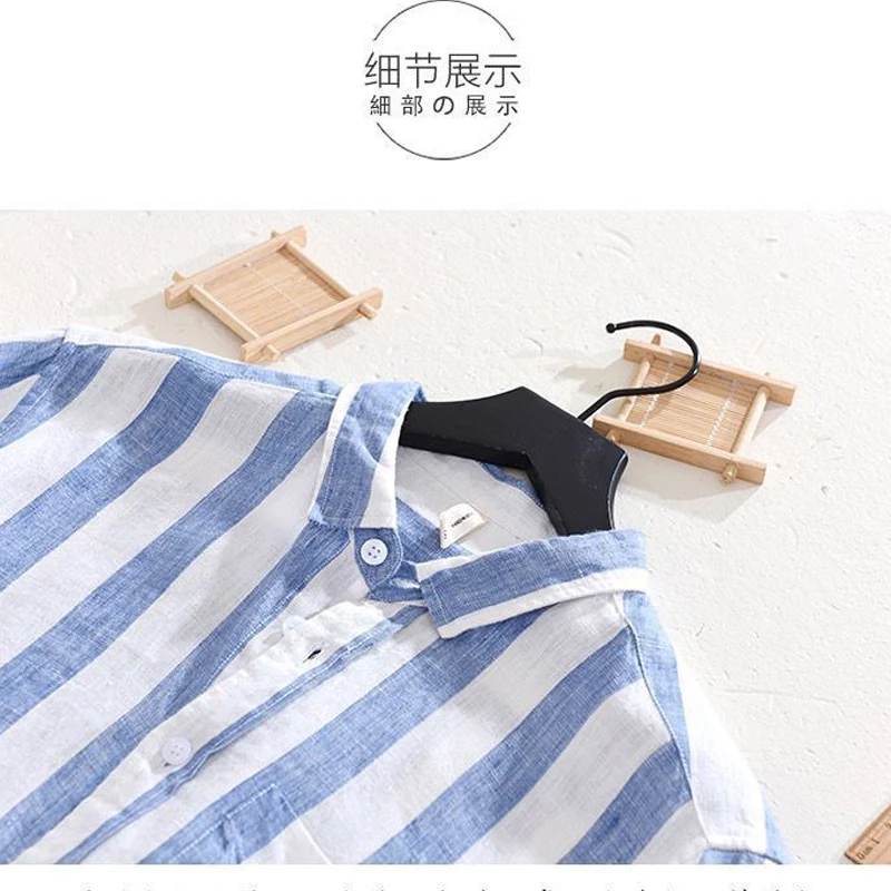 2023 Spring Autumn New Turn-down Collar Long Sleeve Button Cardigan Man High Street Casual Thin Style Pockets All-match Shirt