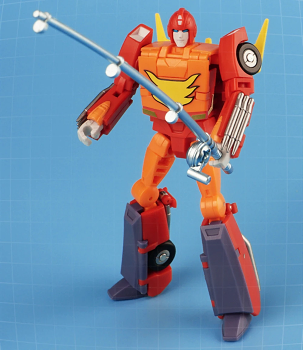 MFT Transformatie MS21 MS-21 G1 Hot Rod Rodimus Prime Flame Walker Mini Pocket Warrior KO Action Figure Robot Speelgoed