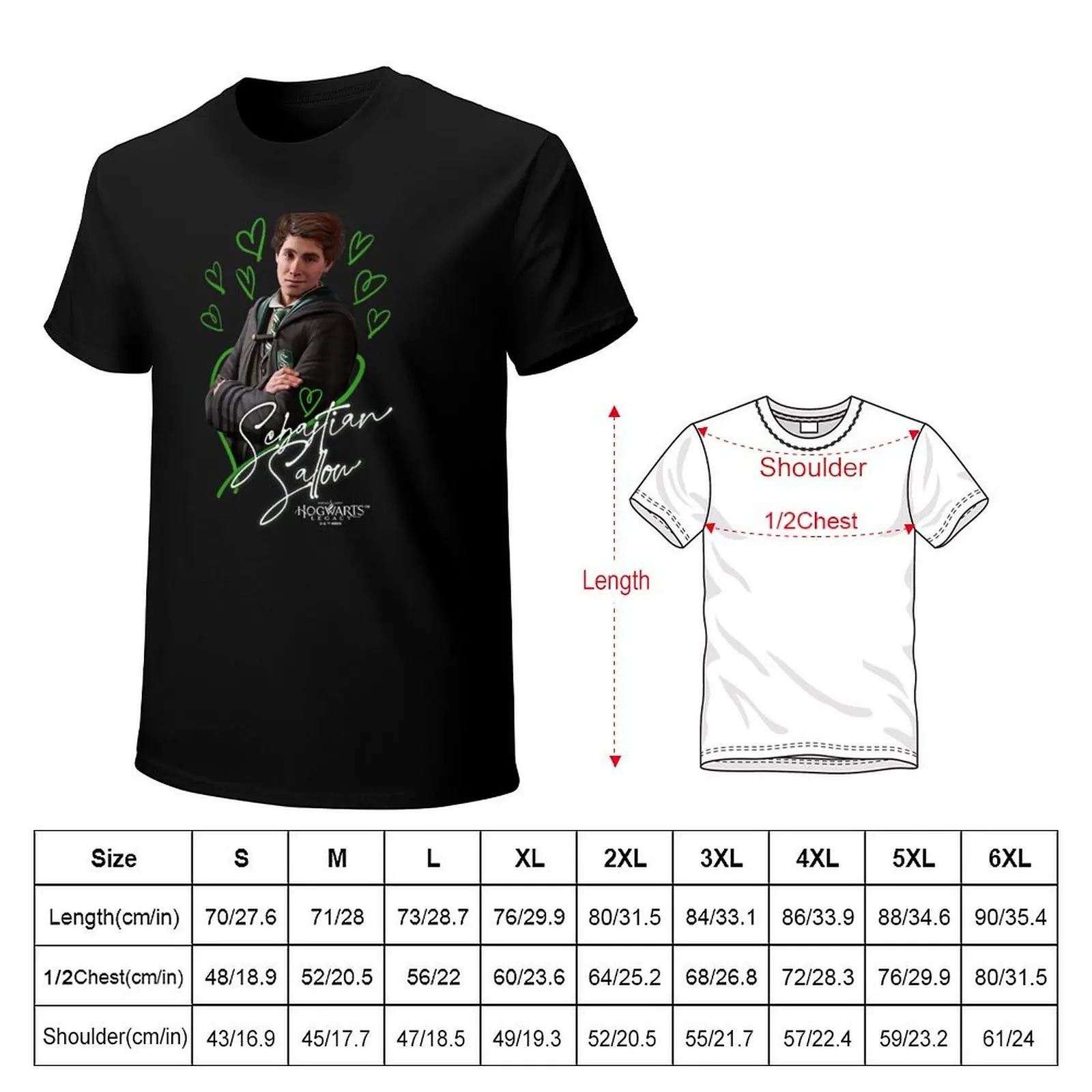 Legacy Sebastian Sallow Signature T-Shirt t shirts for man cotton T-Shirt