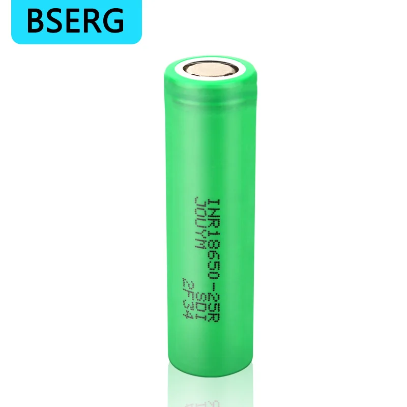 18650 بطارية INR18650 25R 3.7V 2500mAh عالية الحالي التفريغ خلية طاقة