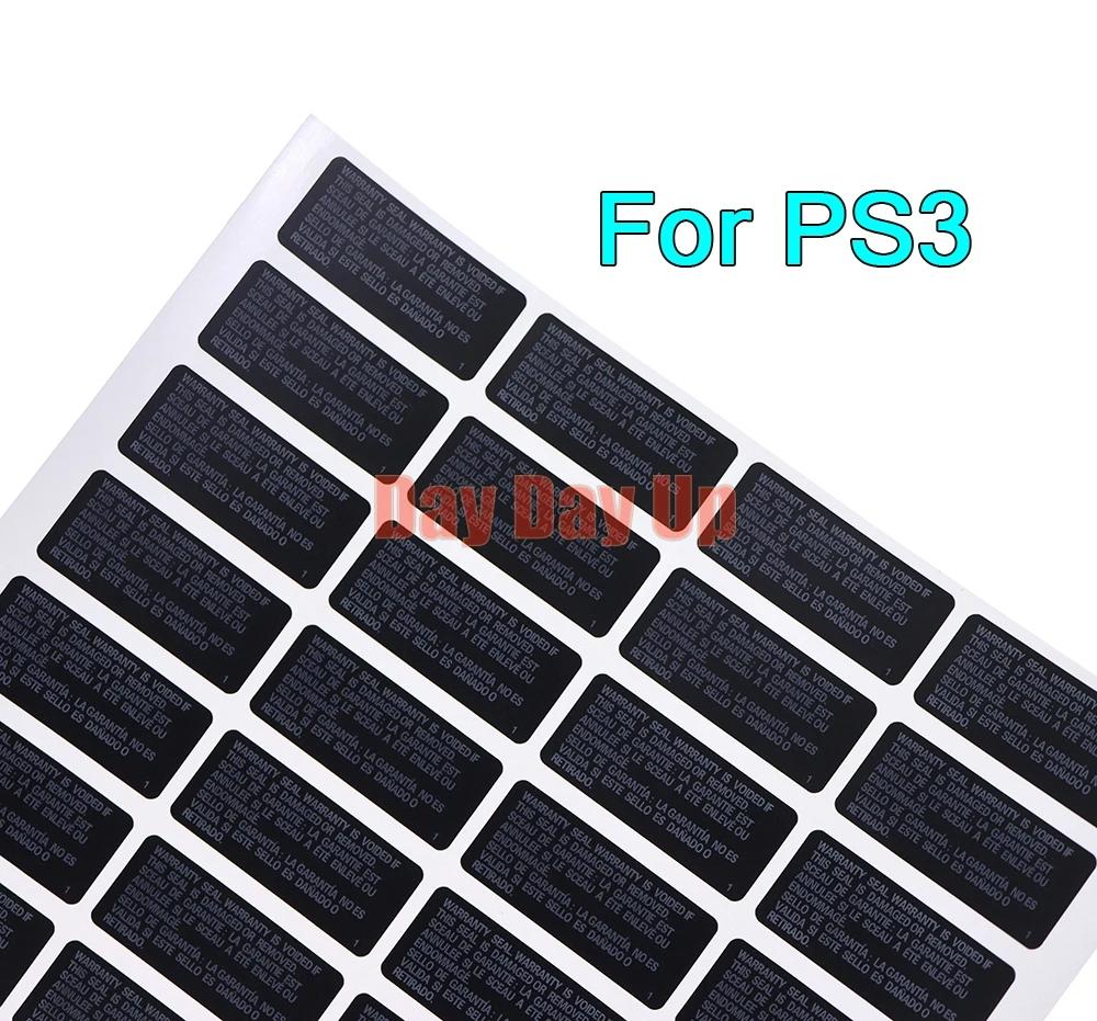 10PCS Label Sticker Housing Shell Sticker Lable Seals For PS3 SLIM Console Warranty Seals US Version